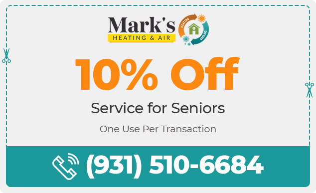 $50 off HVAC repair - Text MARK to (931) 230-6446 for discount